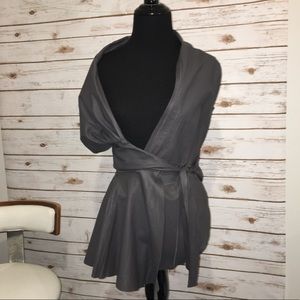 ! Rick Owens ! Authentic wrap top.